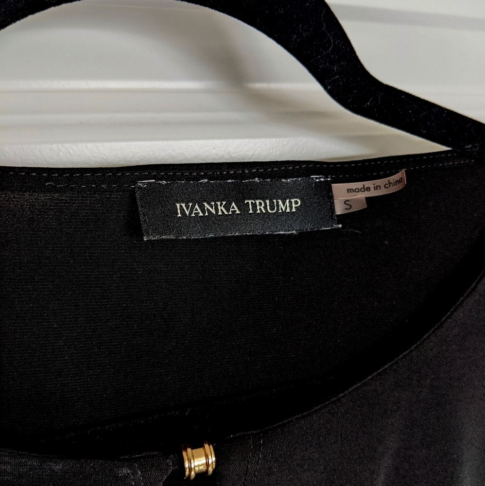 Ivanka Trump Black Blouse
